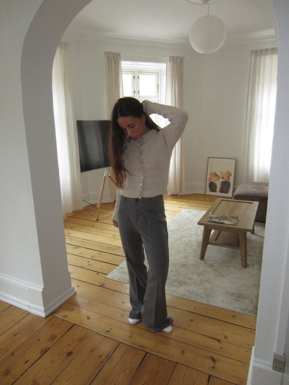 Elsa suit pants - Grey