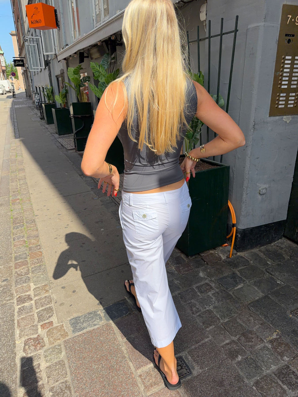 Scandivv capris - White