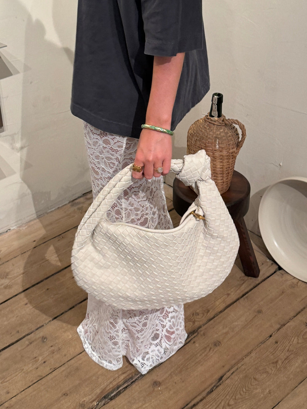 Florence suede bag - Sand