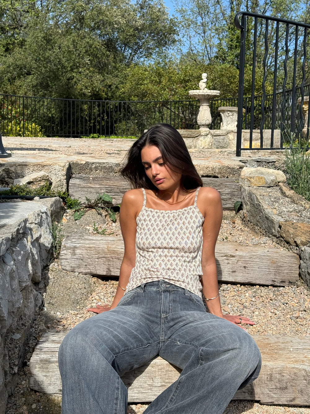 Antoinette top - Beige