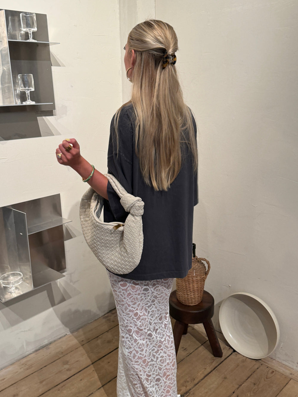 Florence suede bag - Sand