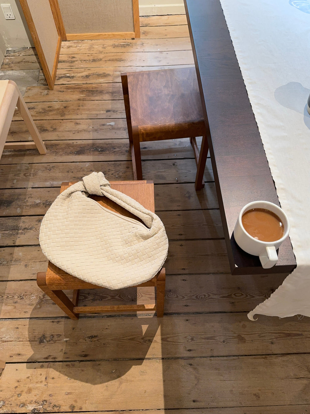 Florence suede bag - Sand