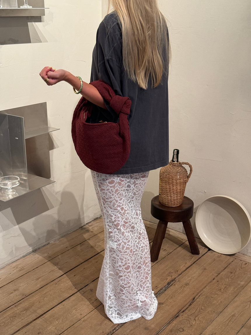 Florence suede bag - Red