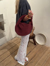 Florence suede bag - Red