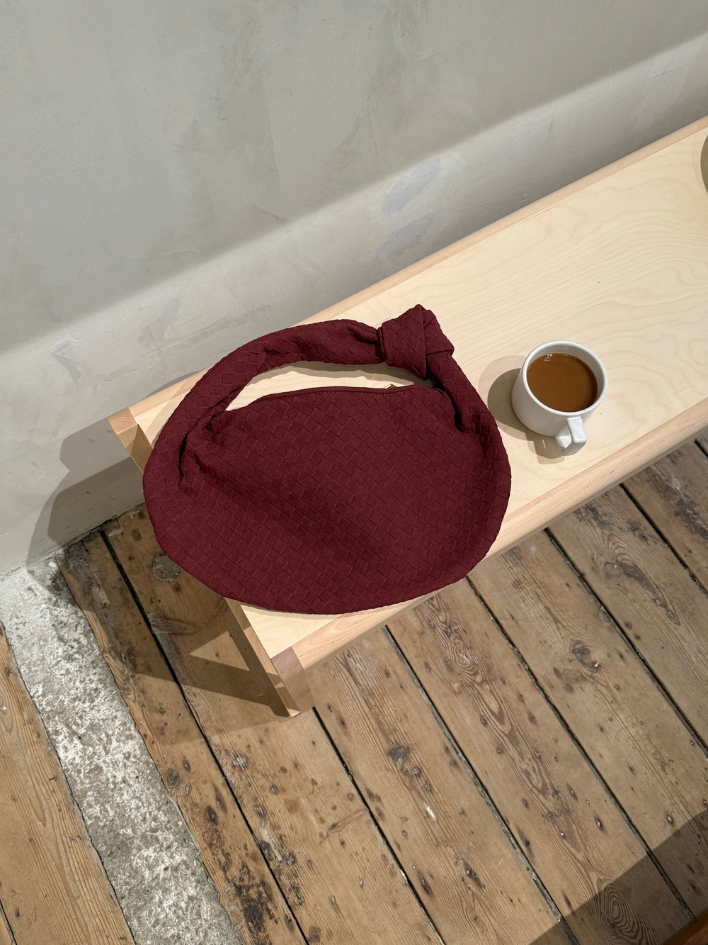 Florence suede bag - Red