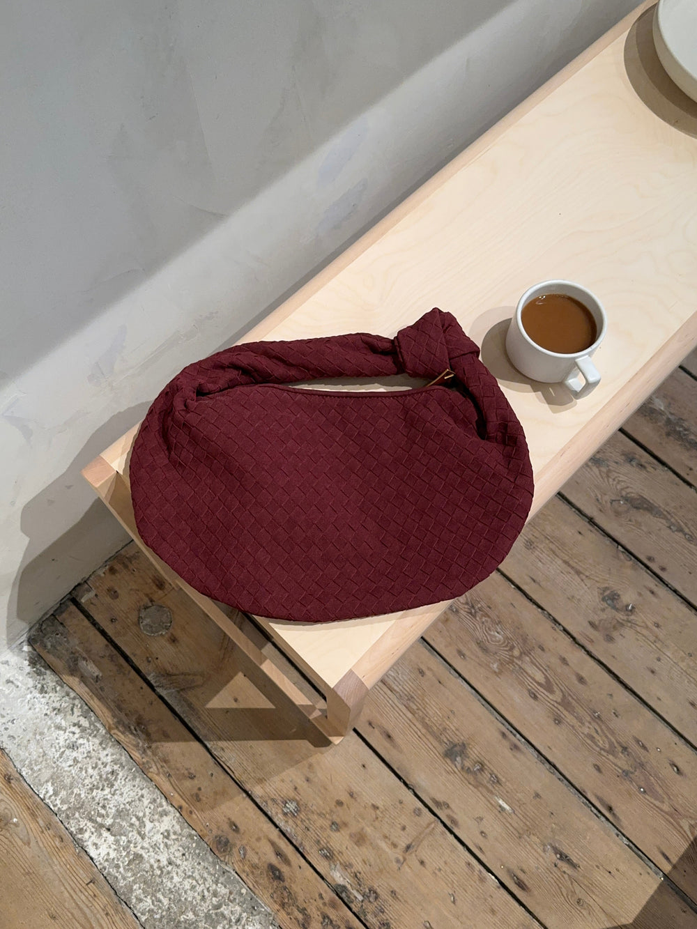 Florence suede bag - Red