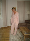 Rikki blouse with tie detail - Light pink