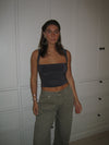 Amirana top - Dark grey
