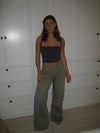 Amirana top - Dark grey