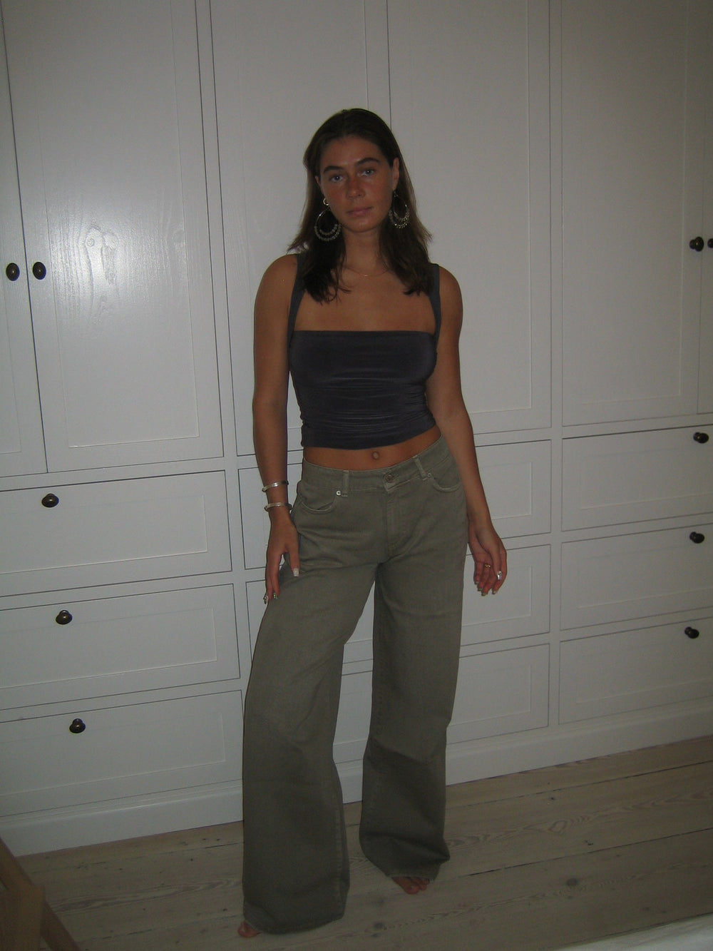 Amirana top - Dark grey