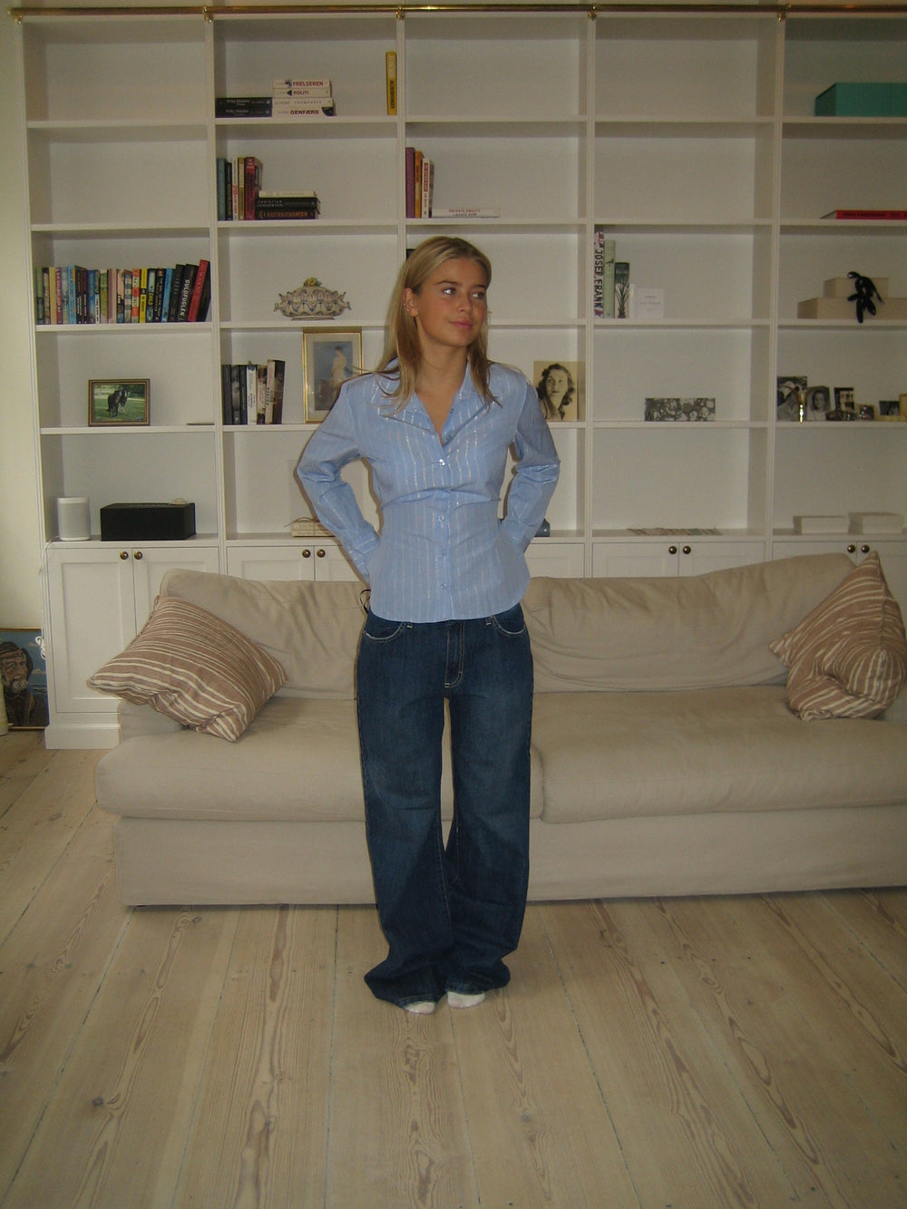 Samara jeans - Dark blue denim