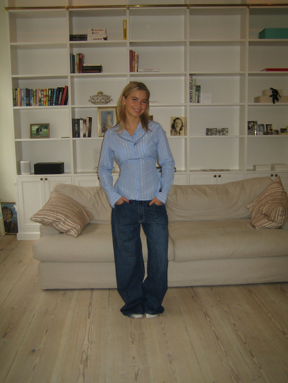 Samara jeans - Dark blue denim