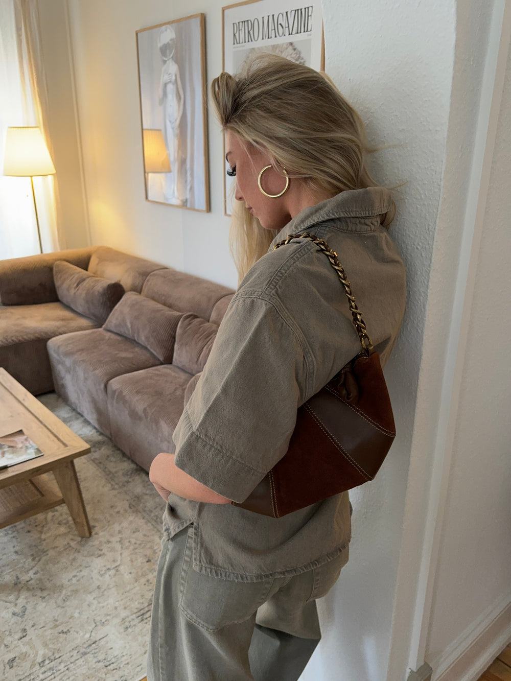 Palermo handbag - Brown