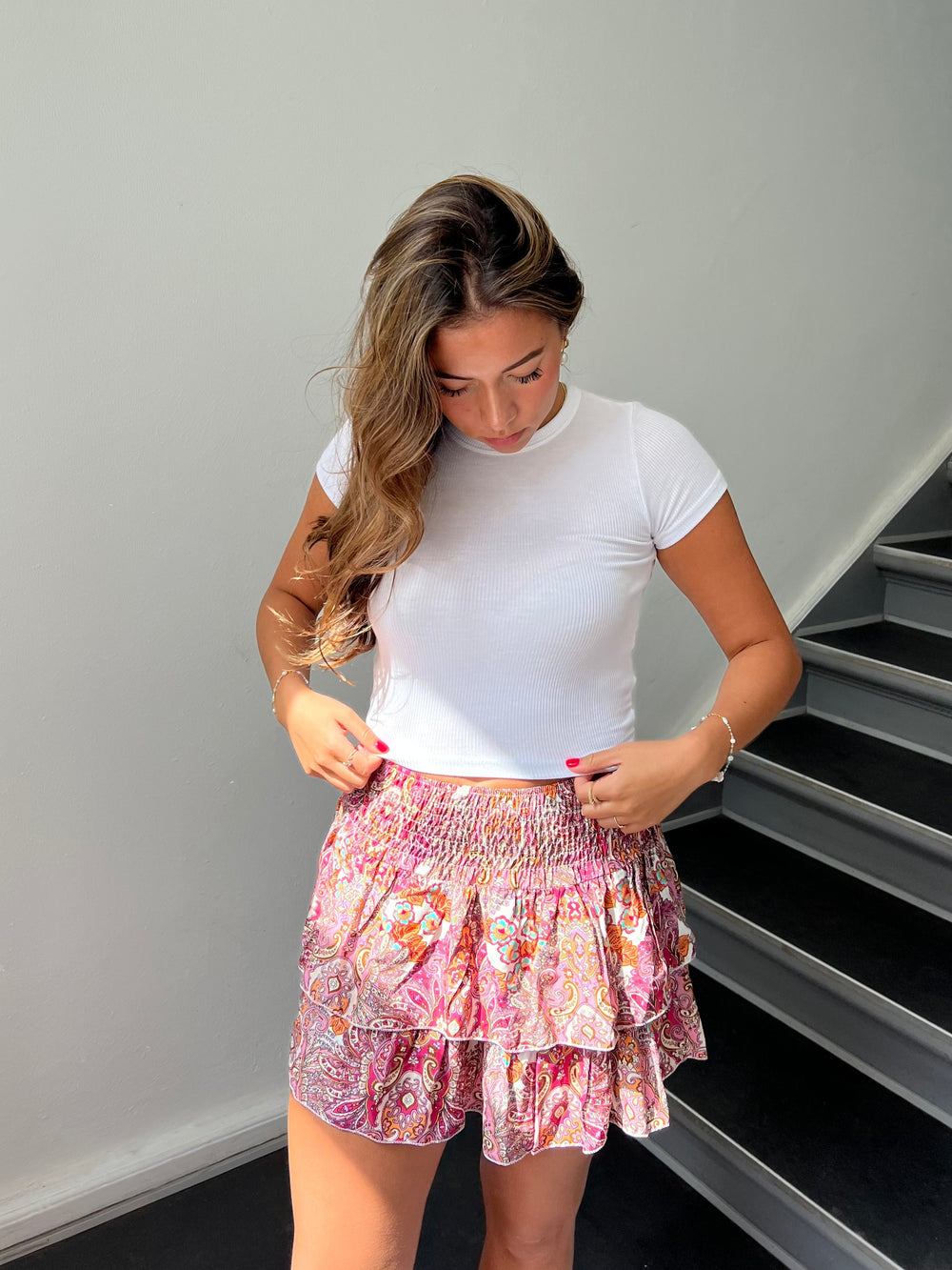 Stockholm skirt - fuchsia