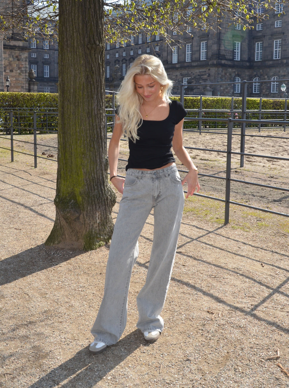 Samara jeans - Grey