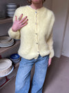 Jamilla mohair cardigan - Yellow