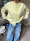 Jamilla mohair cardigan - Yellow