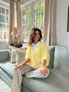 Annaly mohair cardigan - Yellow