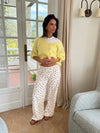 Annaly mohair cardigan - Yellow