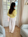 Annaly mohair cardigan - Yellow