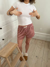 "Day dreamin´" satin pajamas shorts - Rose pink