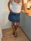 Amilie denim skorts - Blå