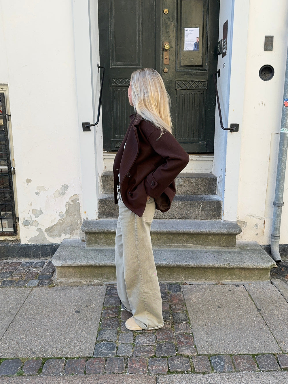 Ginalli coat - Dark brown