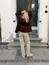 Ginalli coat - Dark brown