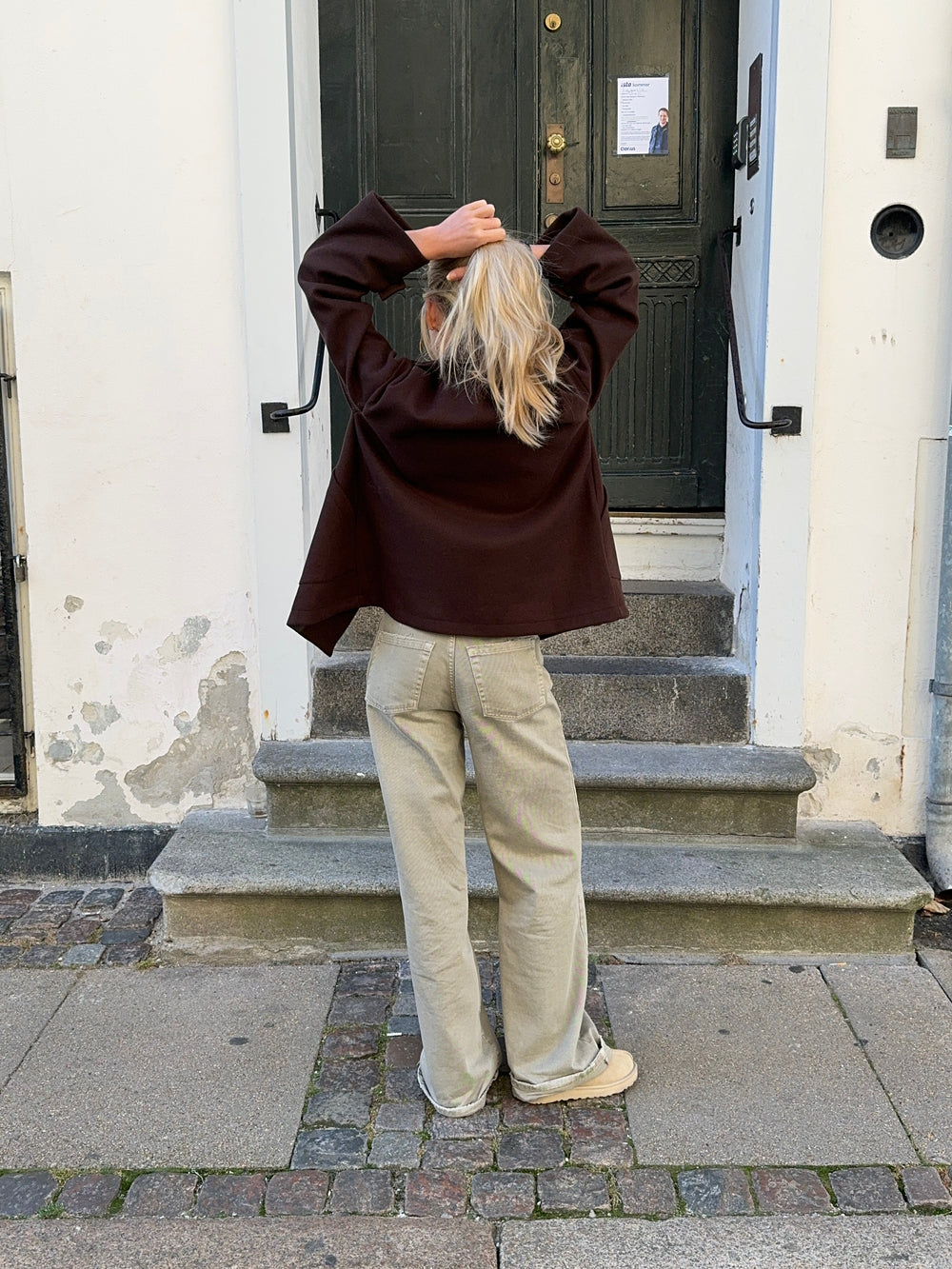 Ginalli coat - Dark brown