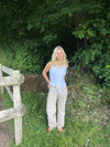Tuva low waisted jeans - Beige