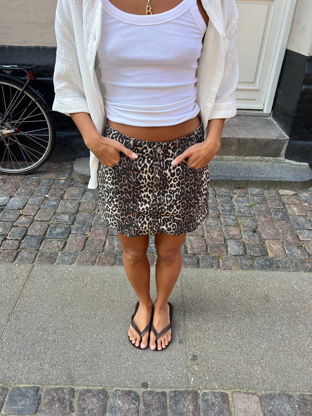 Emilla skirt - Leopard
