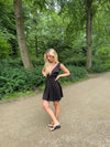 Merla smock dress - Black