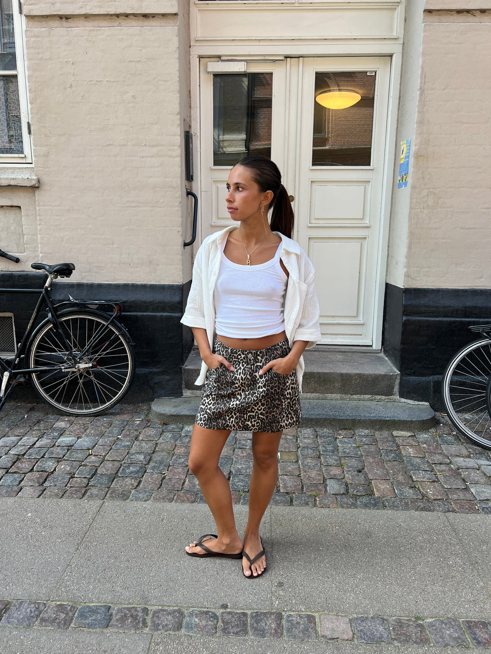 Emilla skirt - Leopard
