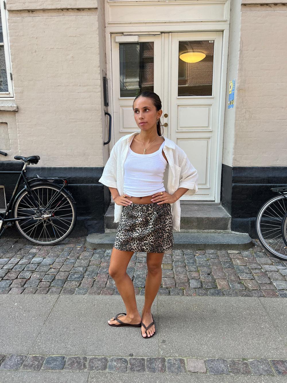 Emilla skirt - Leopard
