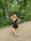 Merla smock dress - Black