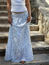 Mindy skirt with flower print