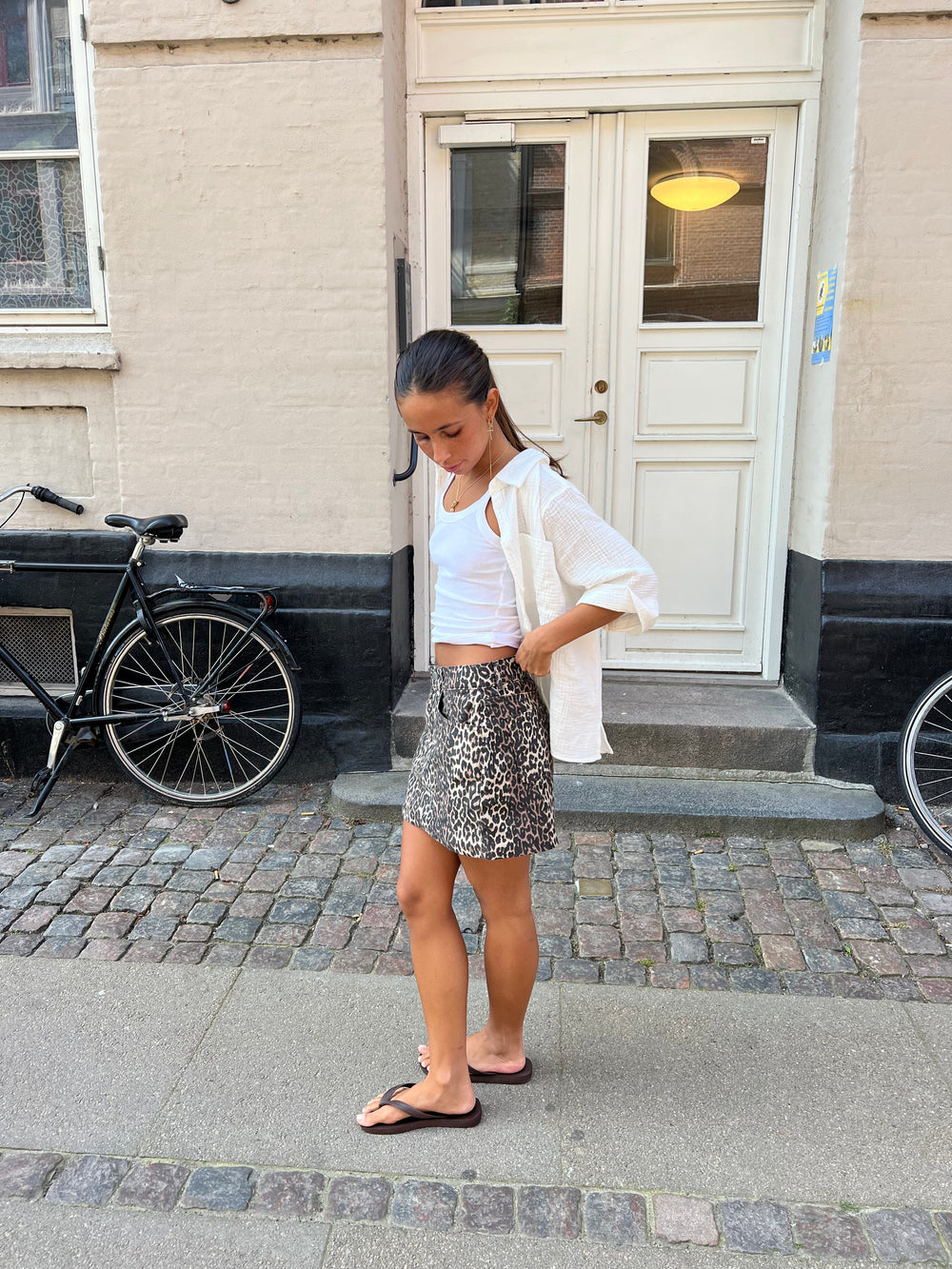 Emilla skirt - Leopard