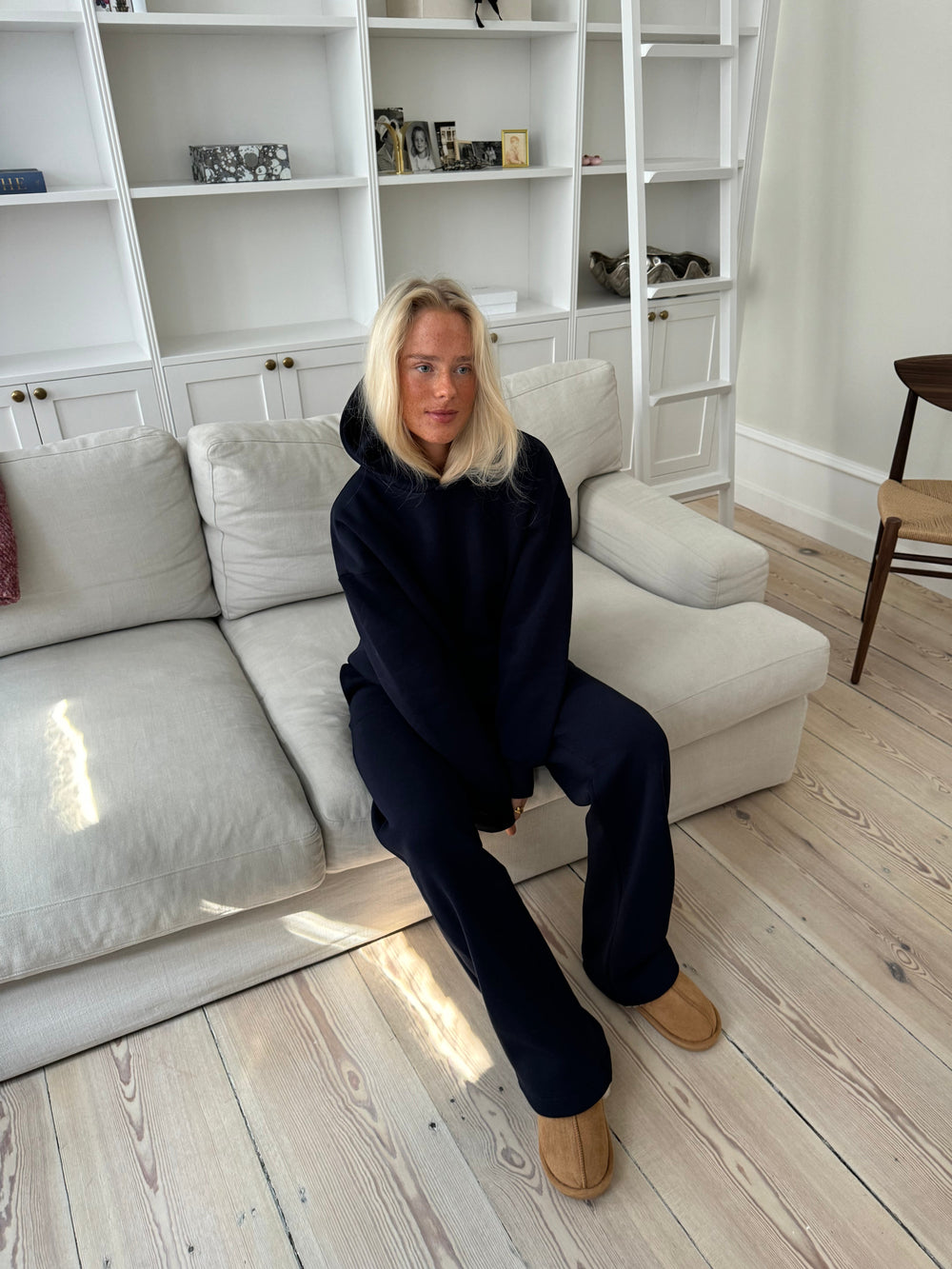 Anelise hoodie - Navy