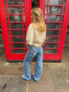 Malin Tomkins low waisted jeans - Blue