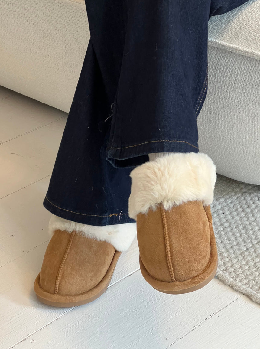 Moroni slippers - Brown