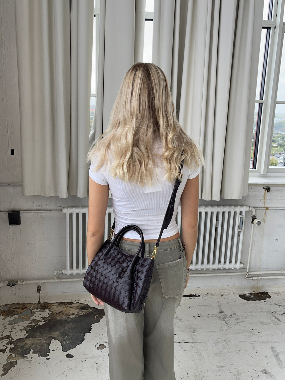 Las Vegas bag - Burgundy/Purple