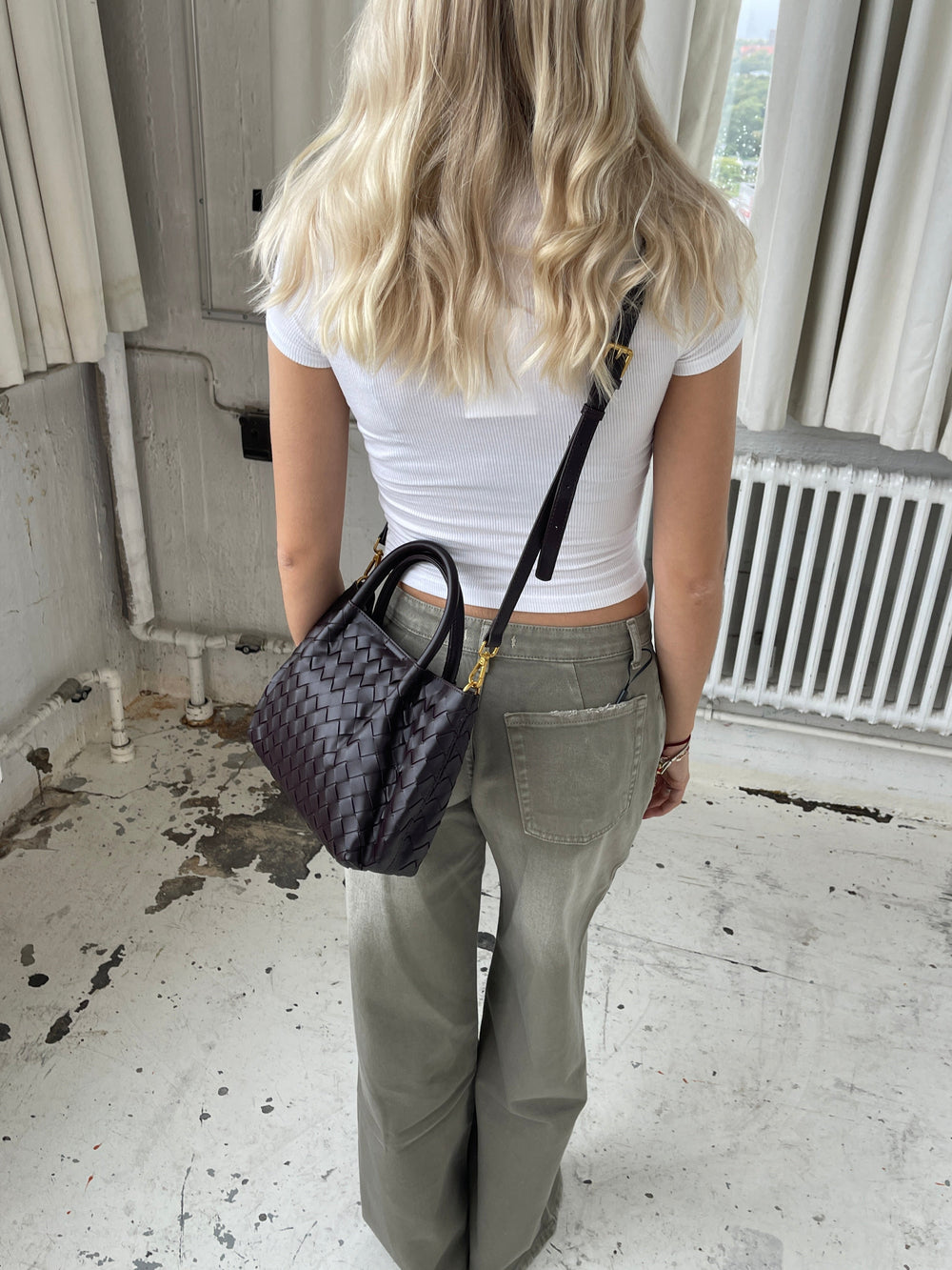 Las Vegas bag - Burgundy/Purple