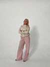 Sadie striped pants - Red/White