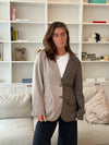 Vivenne duo blazer - Beige/brown