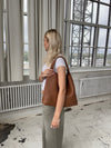 New York woven bag - Brown
