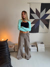 Tabea pants with belt - Taupe