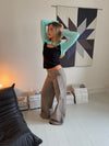 Tabea pants with belt - Taupe