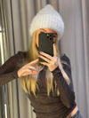 Fluffy beanie - Grey