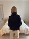 Dubleo knit with short sleeves - Navy