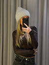 Fluffy beanie - Grey